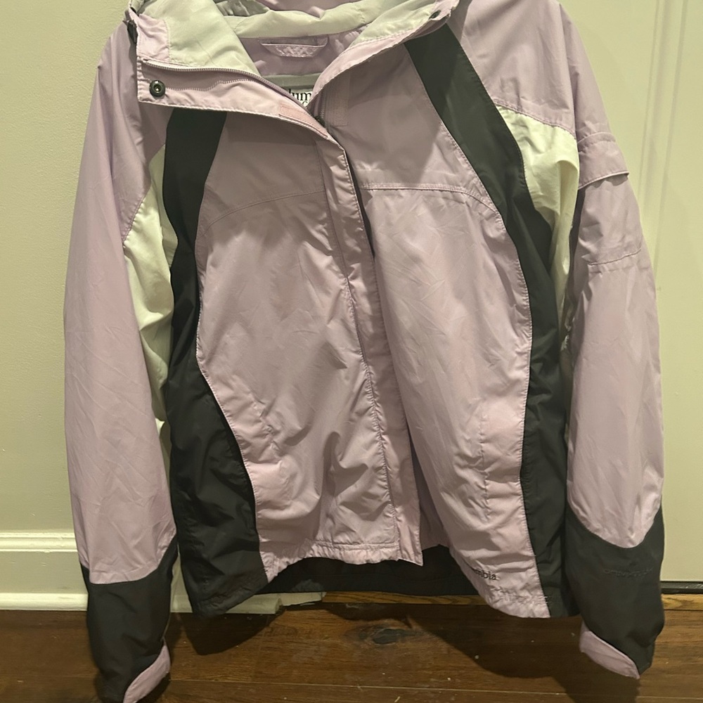 Columbia Women's Purple and Gray Jacket